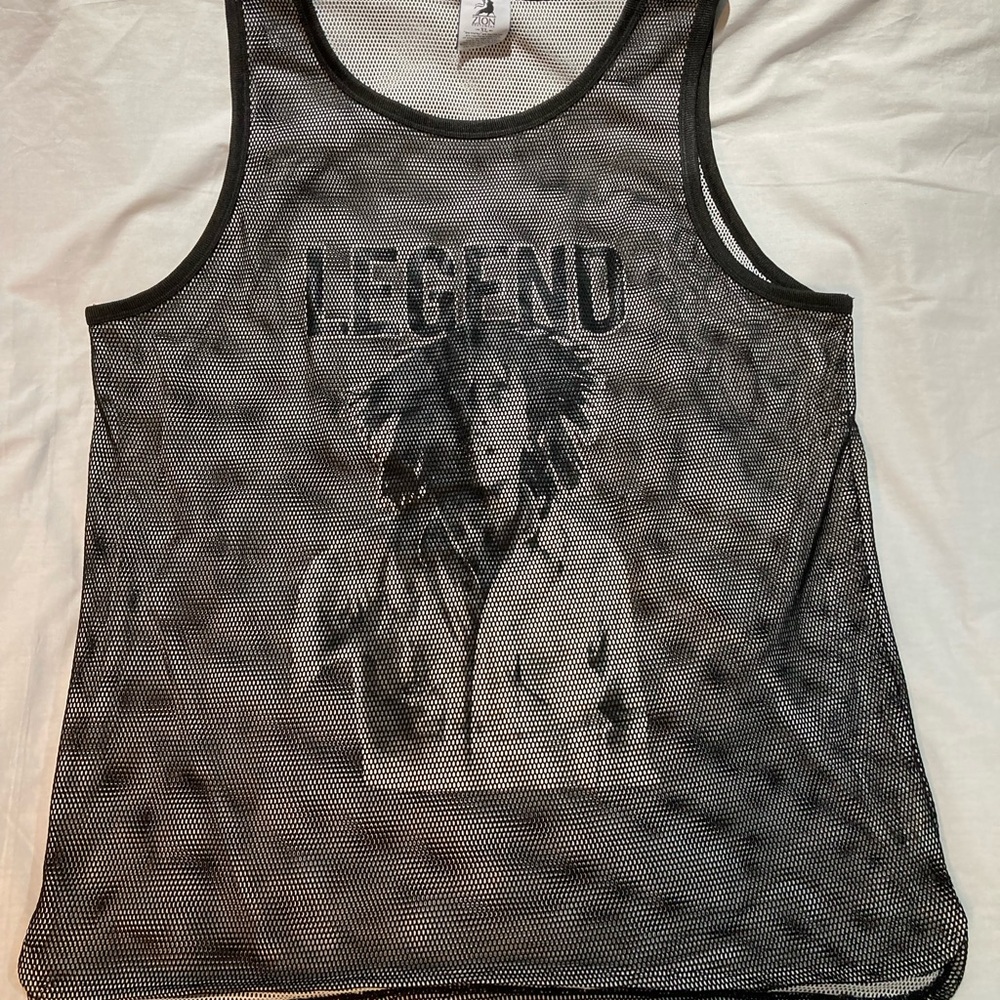 Bob Marley Mesh Tank Top, size XL, Zion Roots Wear!